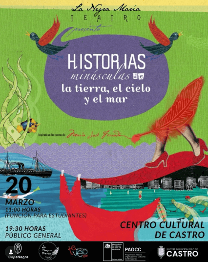 Teatro: Historias minúsculas de la tierra, el cielo y el mar