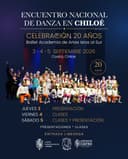 Gran Encuentro Nacional de Danza en Chiloé (cierre 20 años Islas al Sur)